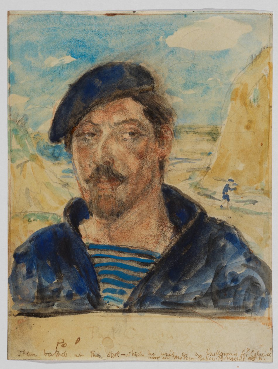 Portret Paula Gauguina autorstwa Archibald Standish Hartrick