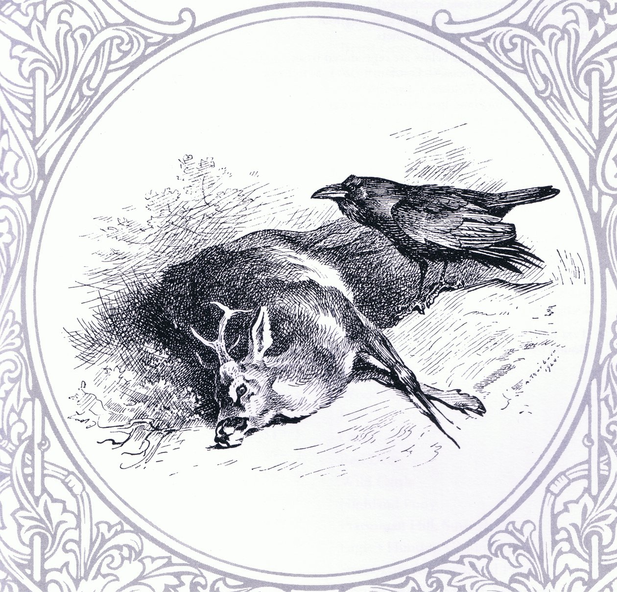 Jeleń i Kruk, wyd. przez Book Club Associates autorstwa Archibald Thorburn