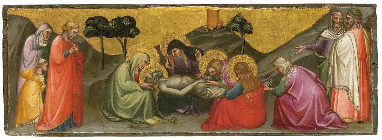 Lamentacja autorstwa Aretino Luca Spinello or Spinelli