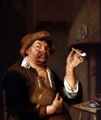 Palacz autorstwa Arie de Vois