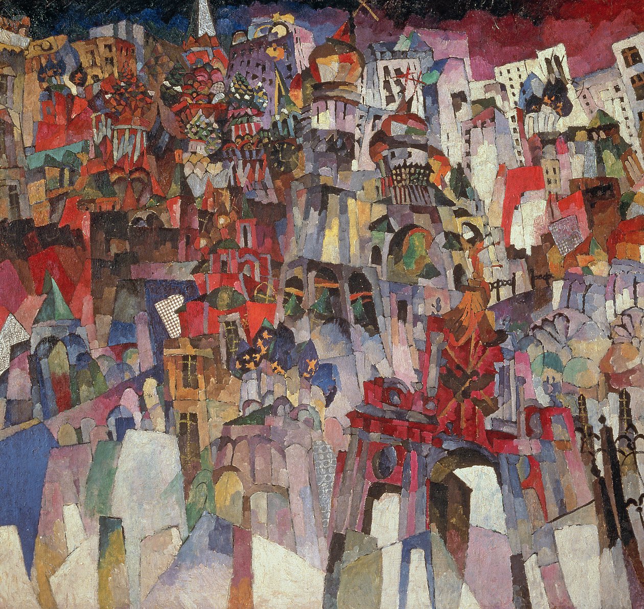 Moskwa autorstwa Aristarkh Vasilievic Lentulov
