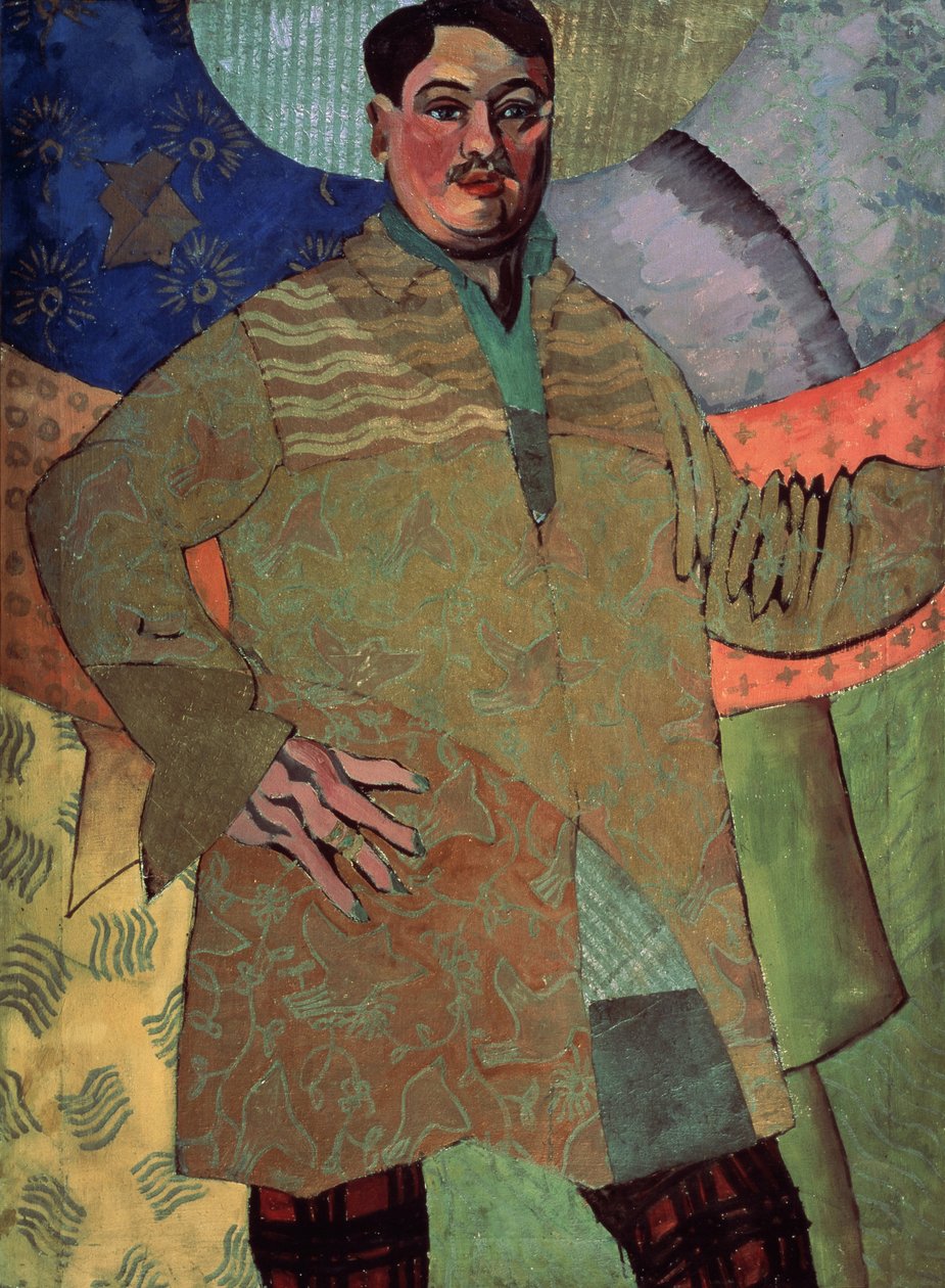 Autoportret, 1915 autorstwa Aristarkh Vasilievic Lentulov