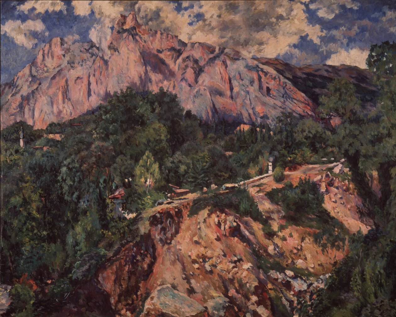 Góra Aj-Petri, 1926 autorstwa Aristarkh Vasilyevich Lentulov