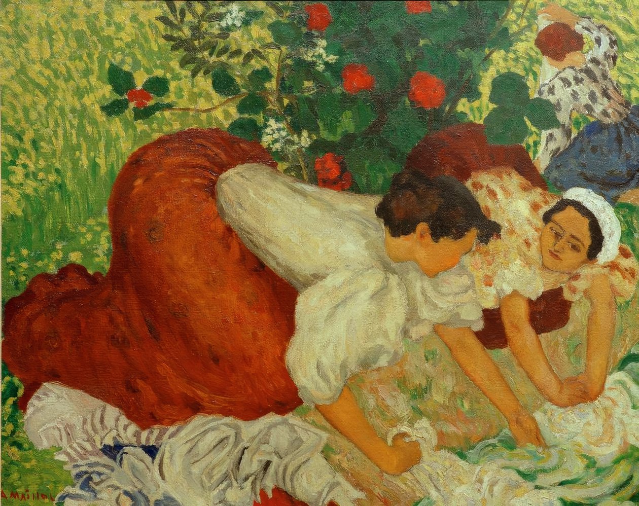 Aristide Maillol, Praczki autorstwa Aristide Maillol