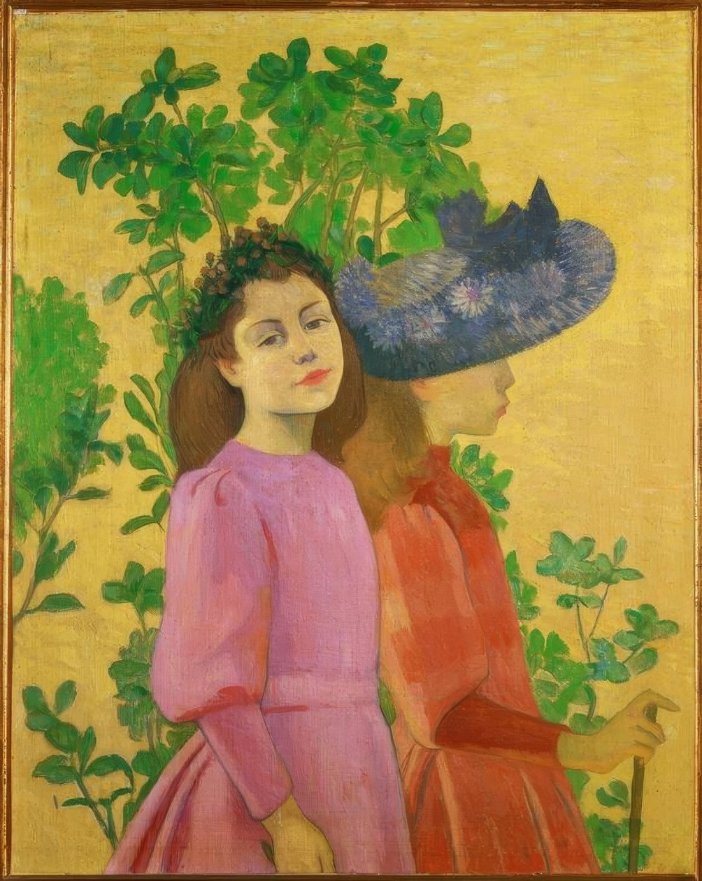 Dwie młode dziewczyny, wiosna autorstwa Aristide Maillol