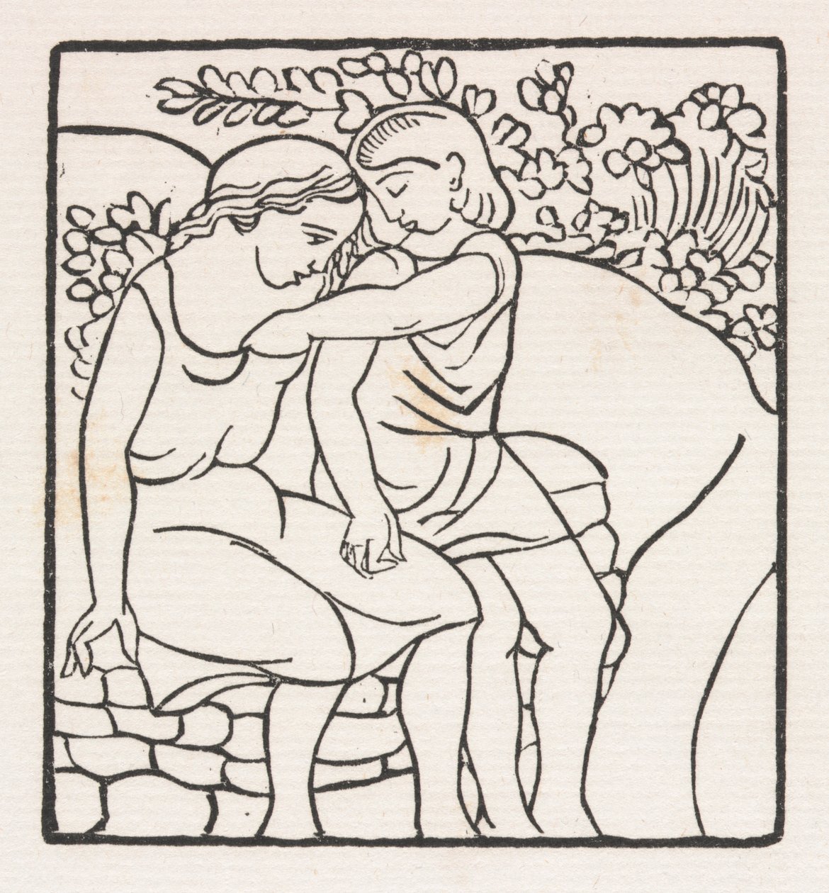 Daphnis i Chloe: Daphnis i Chloe w grze autorstwa Aristide Maillol