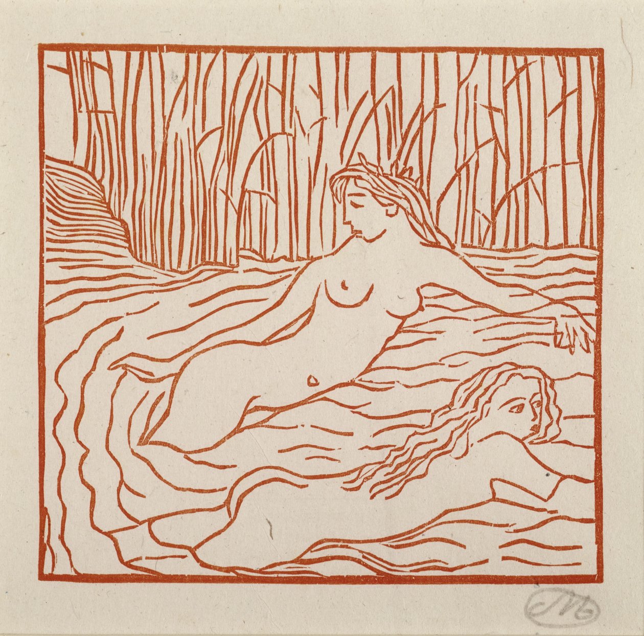 Galatea im Wasser autorstwa Aristide Maillol