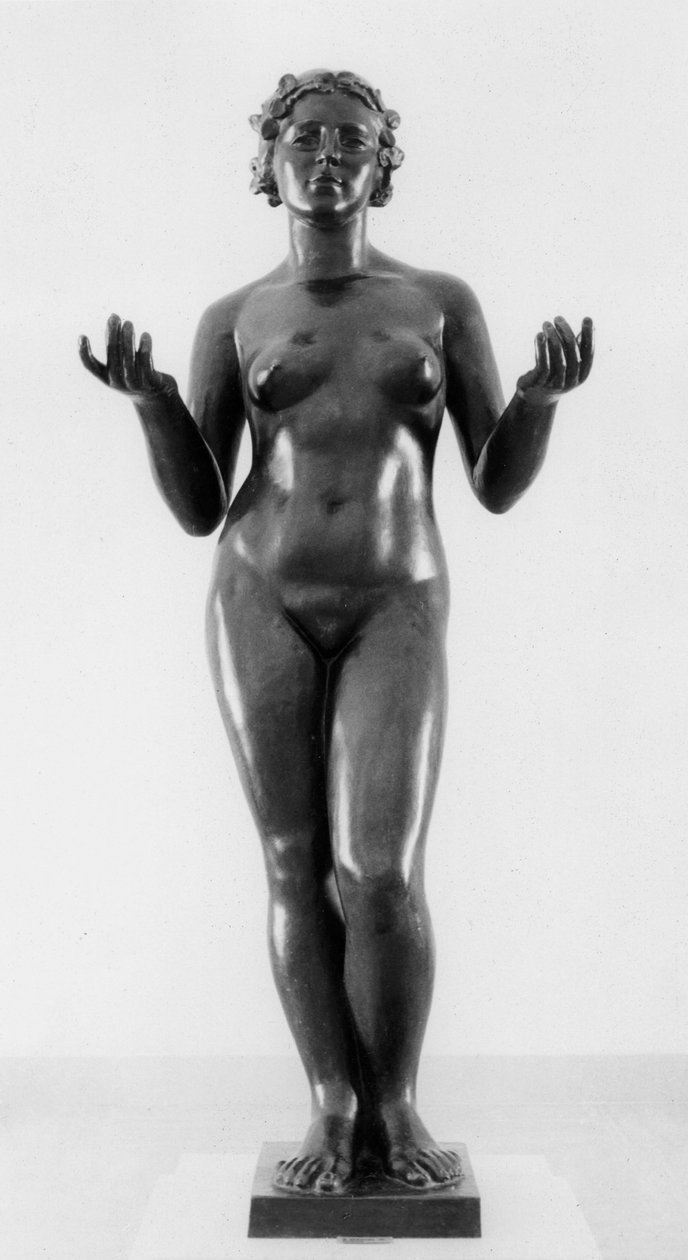 Jedna z trzech nimf autorstwa Aristide Maillol