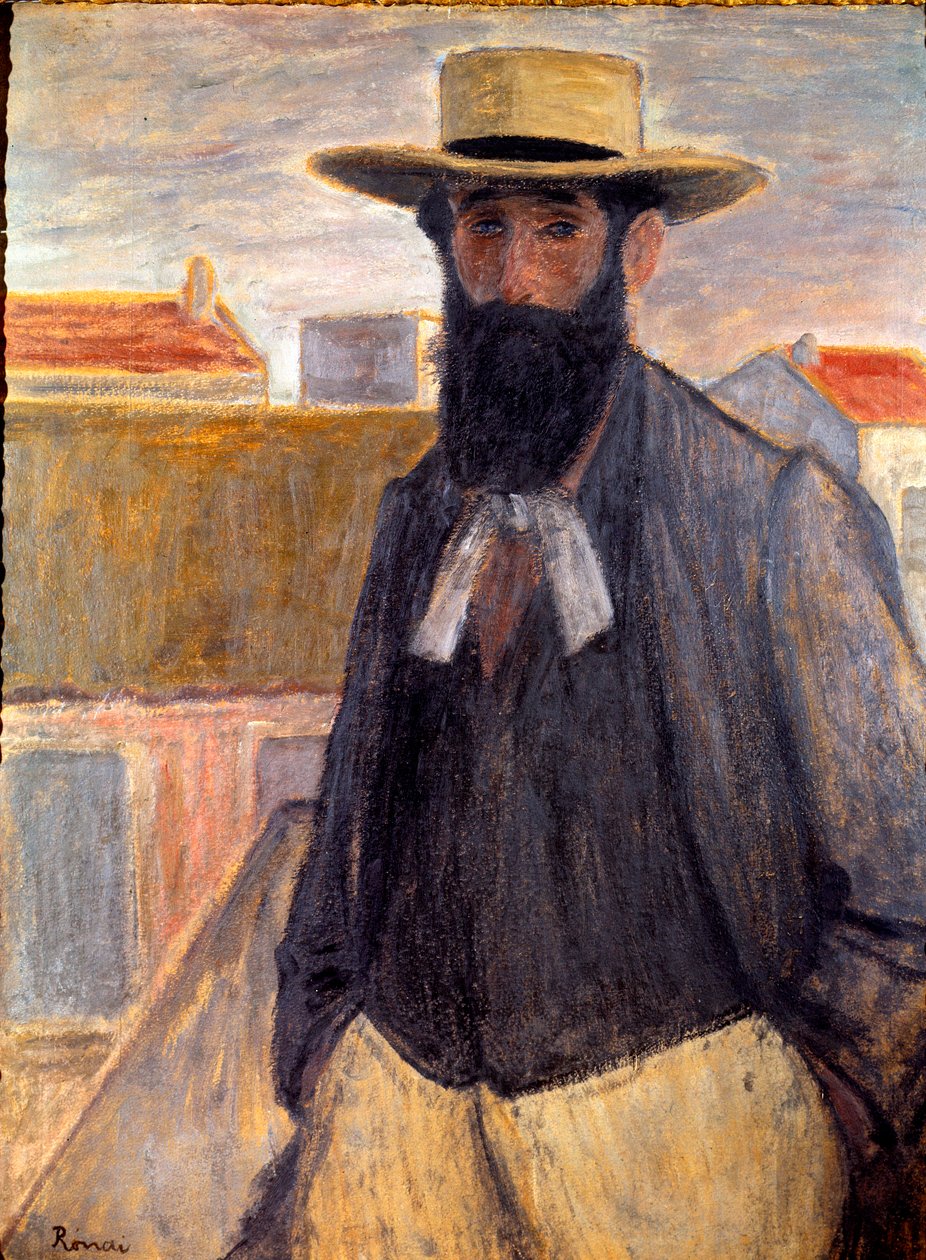 Portret Aristide Maillola (1861-1944). Obraz Jozsefa Rippl Ronai (1861-1927) autorstwa Aristide Maillol