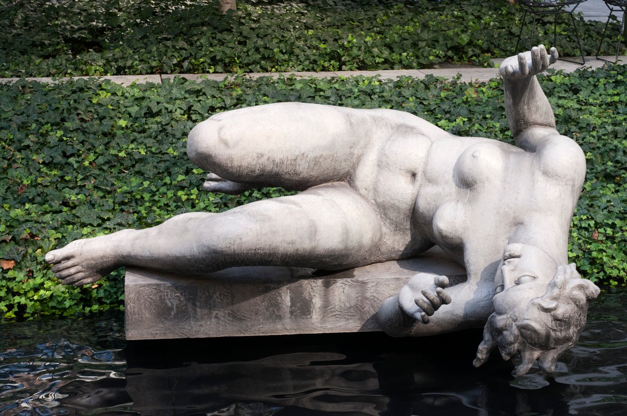 Rzeka, autorstwa Aristide Maillol, w Ogrodzie Rzeźby, Museum of Modern Art, Nowy Jork (zdjęcie) autorstwa Aristide Maillol