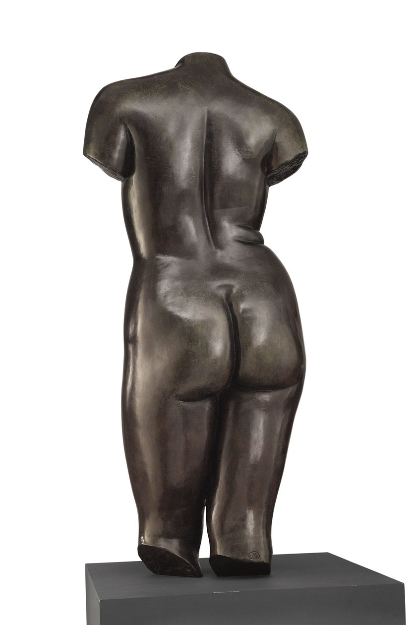 Tułów Wenus (widok z tyłu) autorstwa Aristide Maillol
