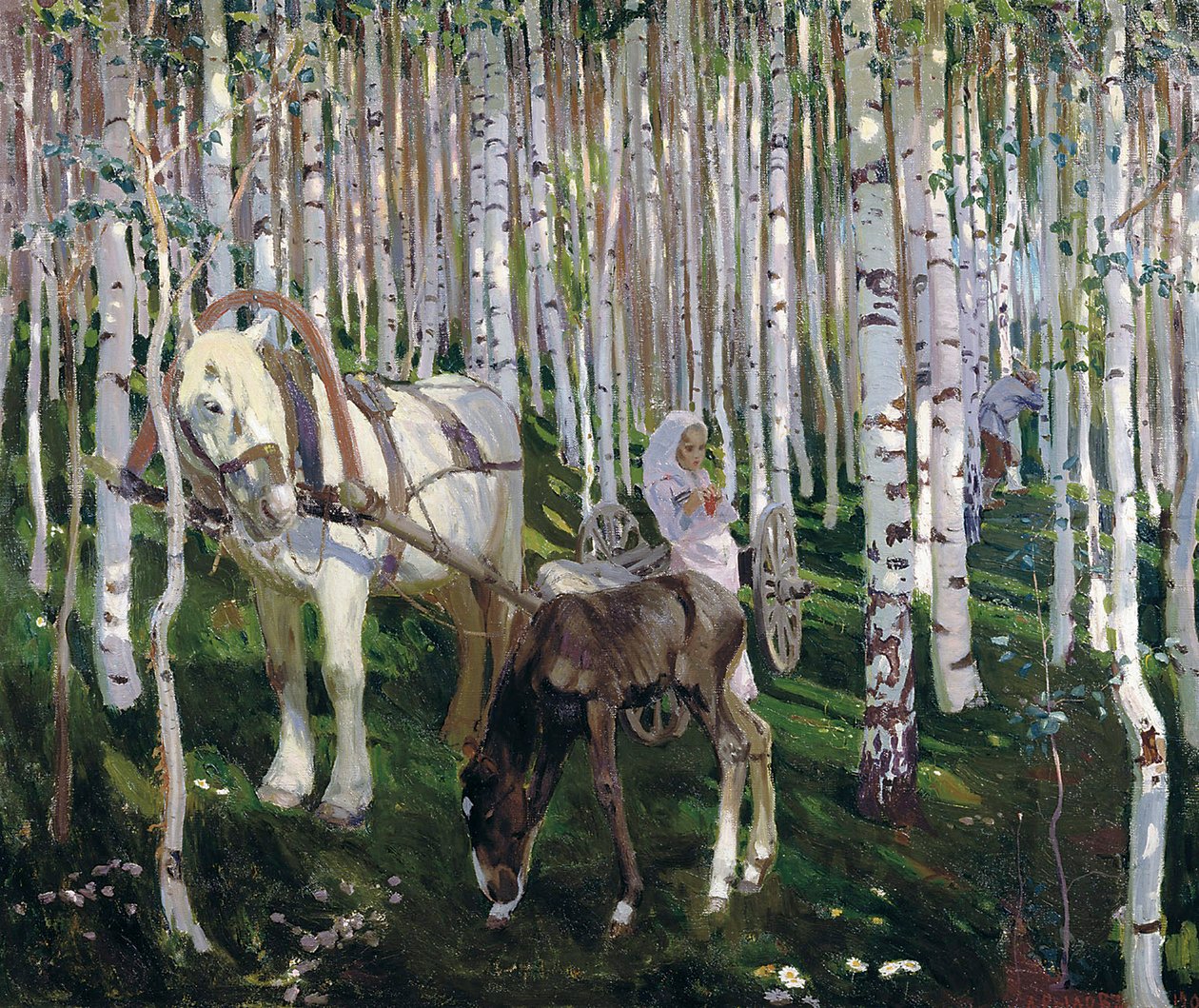 W lesie”, 1905. autorstwa Arkadi Alexandrovich Rylov