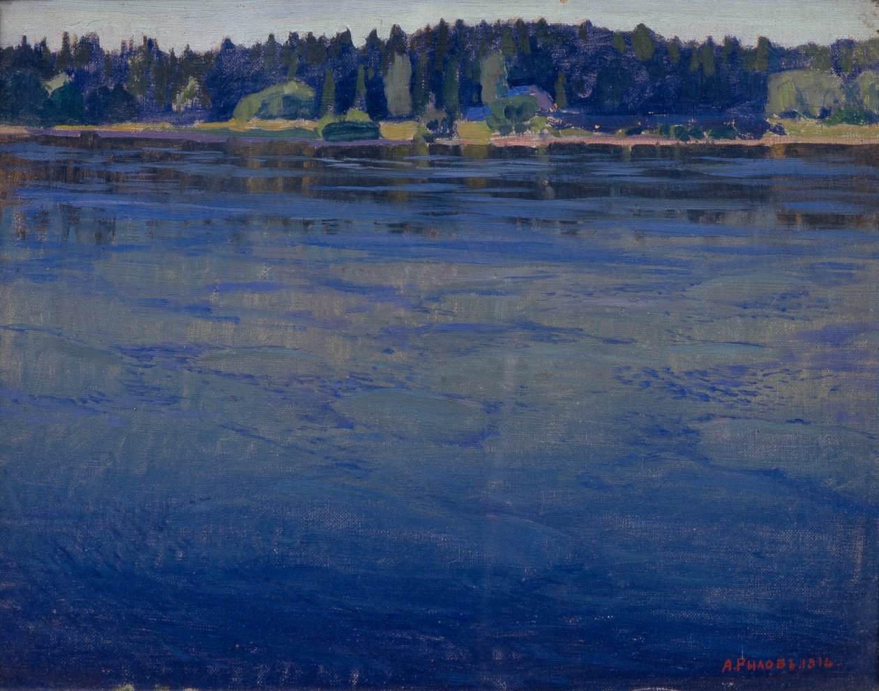 Newa, 1916 autorstwa Arkadij Aleksandrovic Rylov