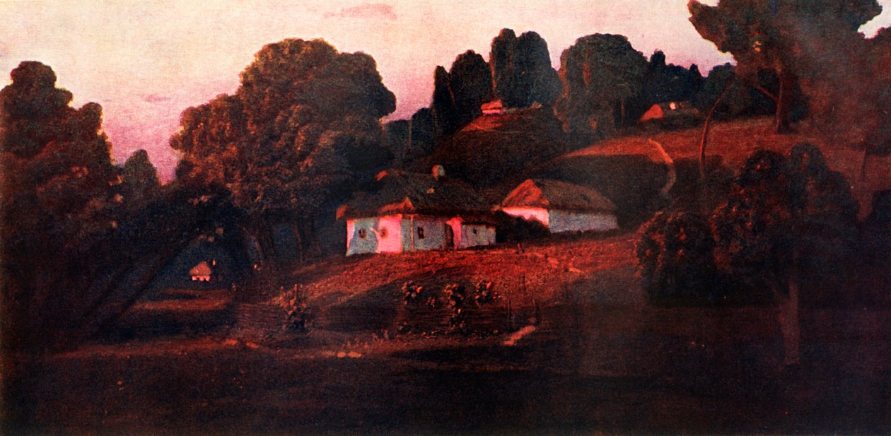 Wieczór na Ukrainie, 1901, 1939. autorstwa Arkhip Ivanovich Kuindzhi
