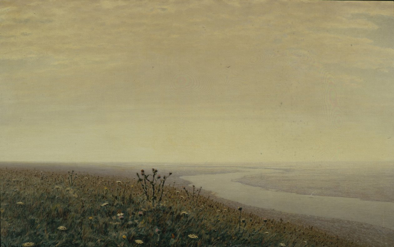 Dniepr rano, 1881 autorstwa Arkhip Ivanovich Kuindzhi