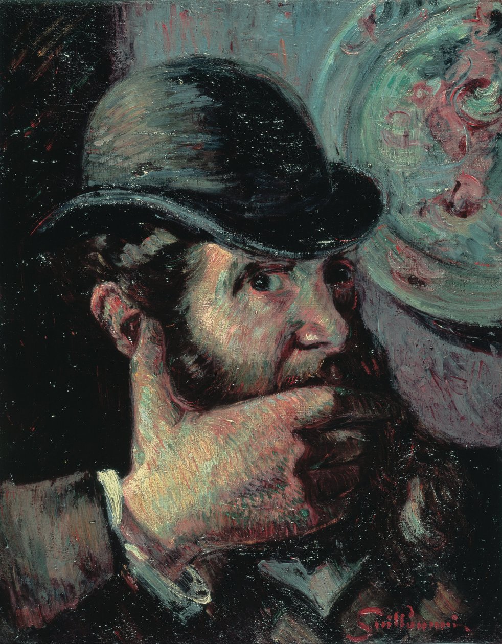 Autoportret autorstwa Jean Baptiste Armand Guillaumin