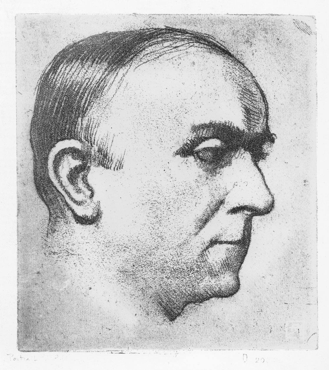 Portret Edmonda Glesenera autorstwa Armand Rassenfosse