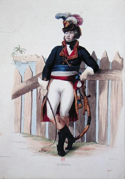 Portret Jeana Baptiste Klebera (1753-1800) z „Le Plutarque francais” E. Mennecheta, sztychowany przez Cholleta autorstwa Armand (after) Guilleminot