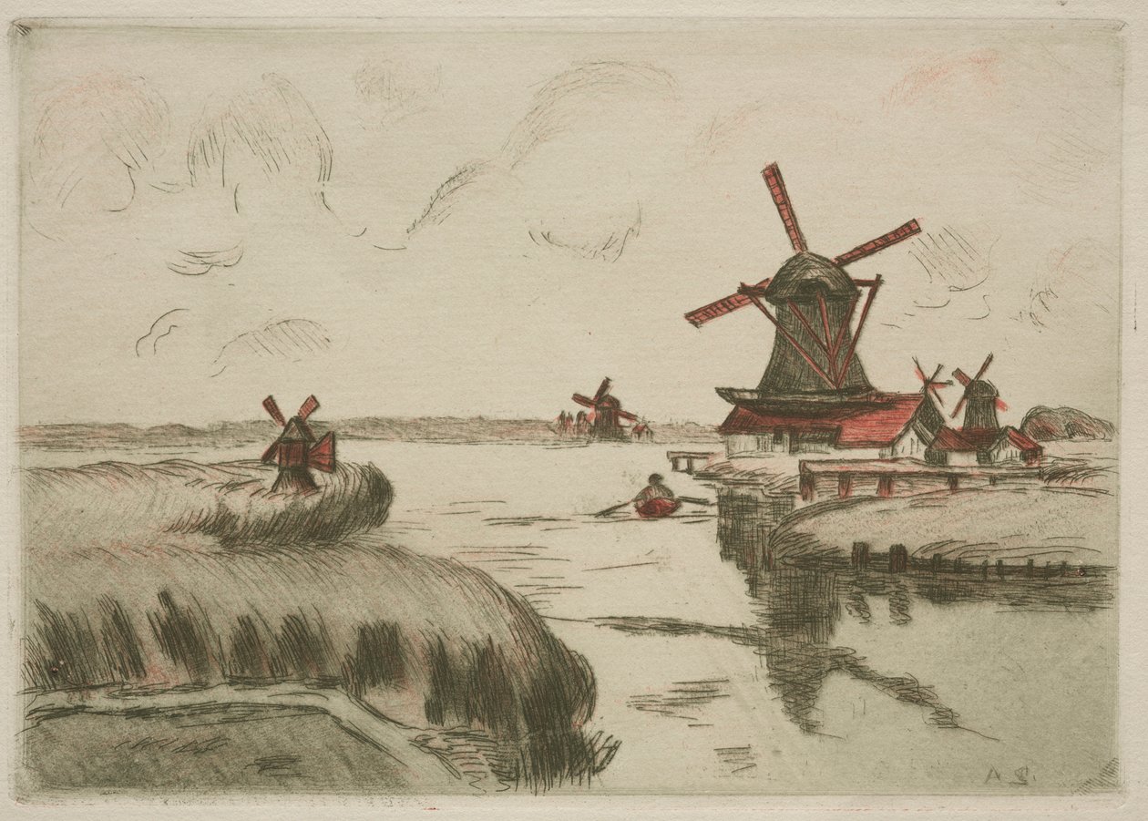Widok z Saardam autorstwa Armand Guillaumin
