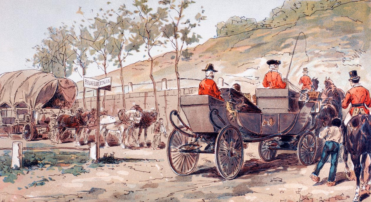 Бельгийн I Леопольдын хааны тэрэг 1830, 1886 он autorstwa Armand Jean Heins