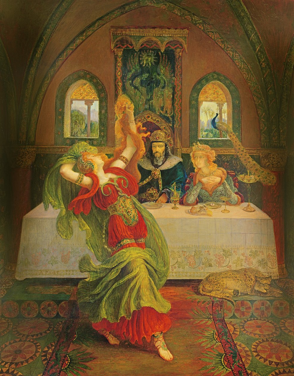 Taniec Siedmiu Zasłon autorstwa Armand Point