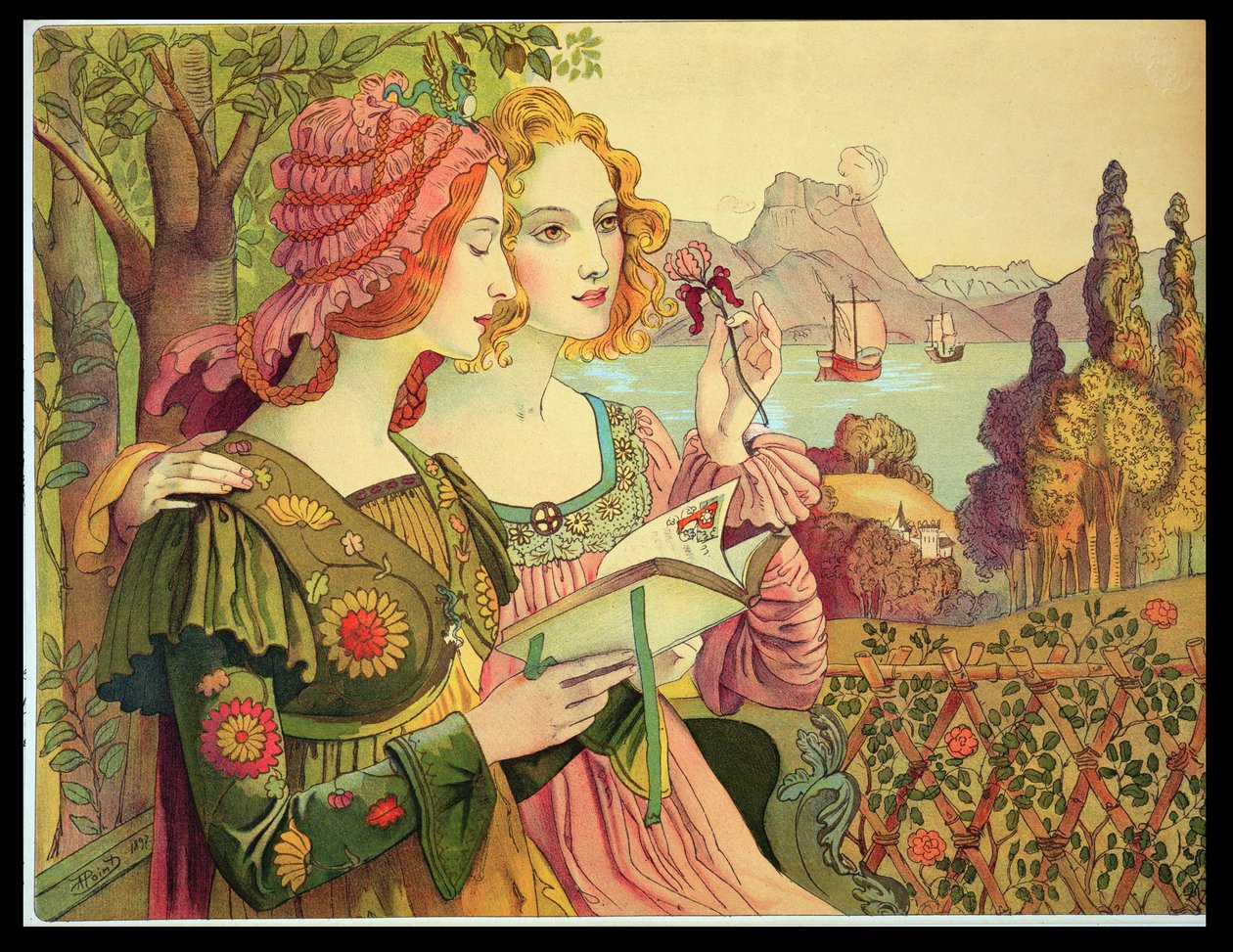 Złota legenda, 1897, z "L