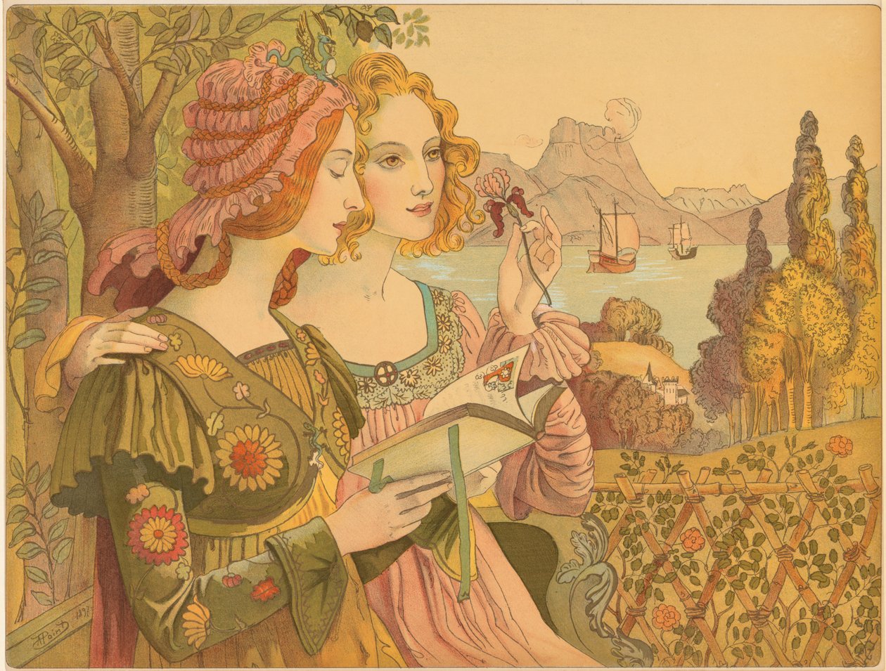 Legenda Złotej Legendy Doree, 1897. autorstwa Armand Point