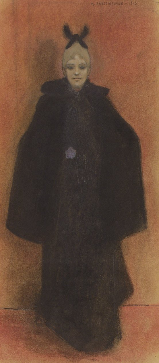 Stojący elegancki, 1893 autorstwa Armand Rassenfosse
