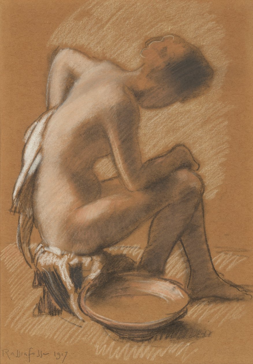 Kobieta w toalecie Kobieta w toalecie, 1917. autorstwa Armand Rassenfosse