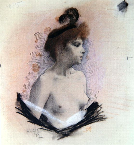 Lucie autorstwa Armand Rassenfosse