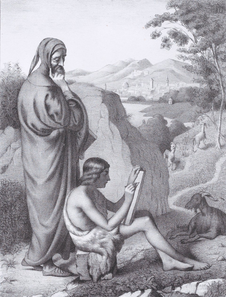 Giotto i Cimabue z L