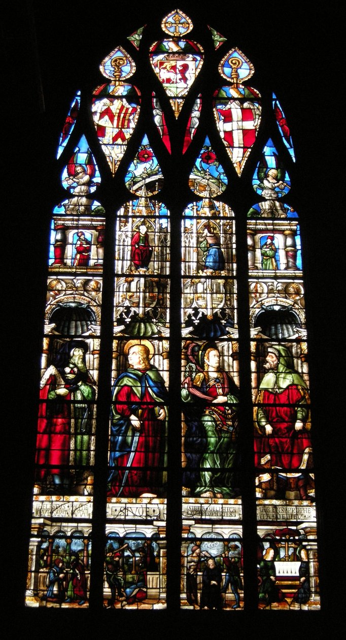 Okno, 1507-13 (witraż) autorstwa Arnaud de Moles