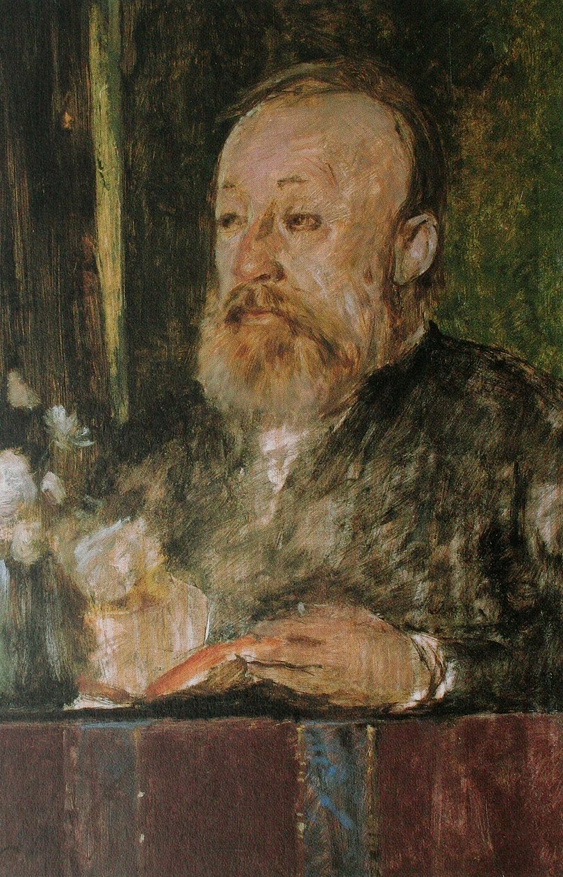 Portret Gottfrieda Kellera autorstwa Arnold Böcklin