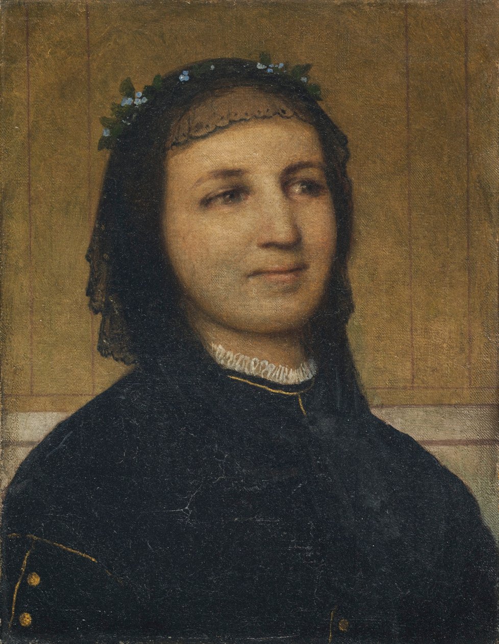Portret Margarethy Antoinette Mähly-Schermar autorstwa Arnold Böcklin