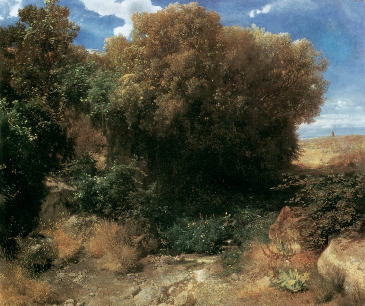 Kampania krajobrazowa autorstwa Arnold Böcklin