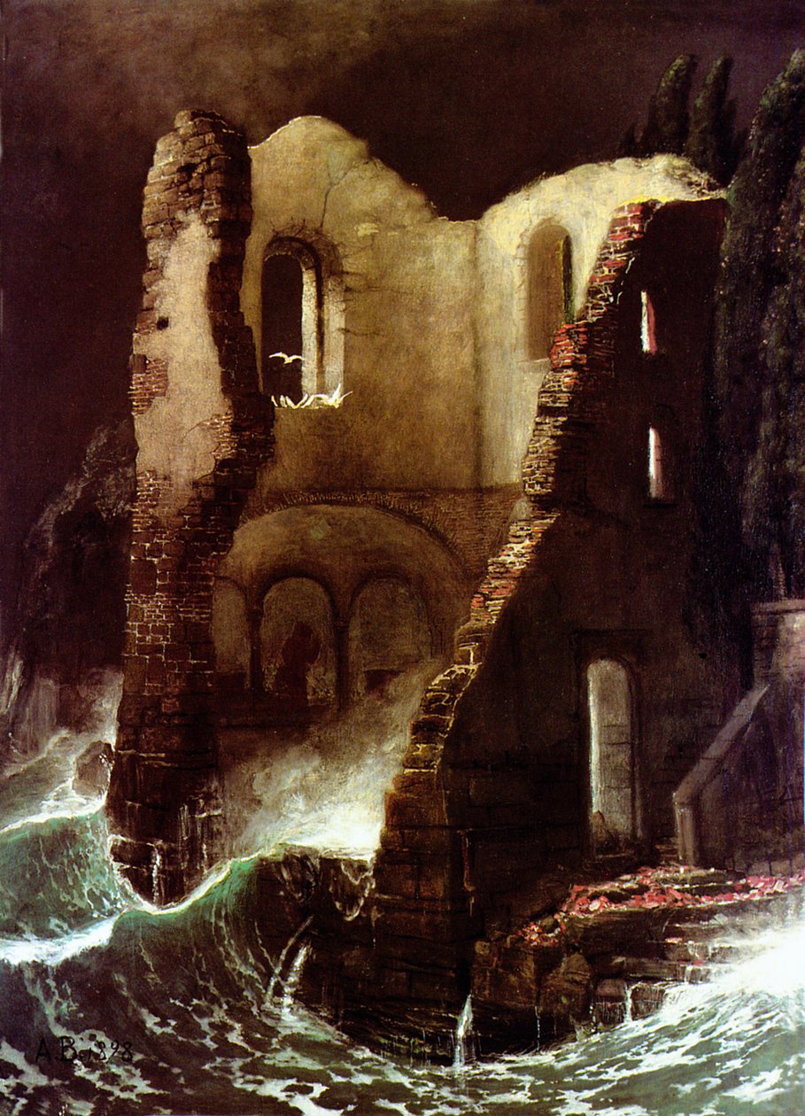Kaplica autorstwa Arnold Böcklin