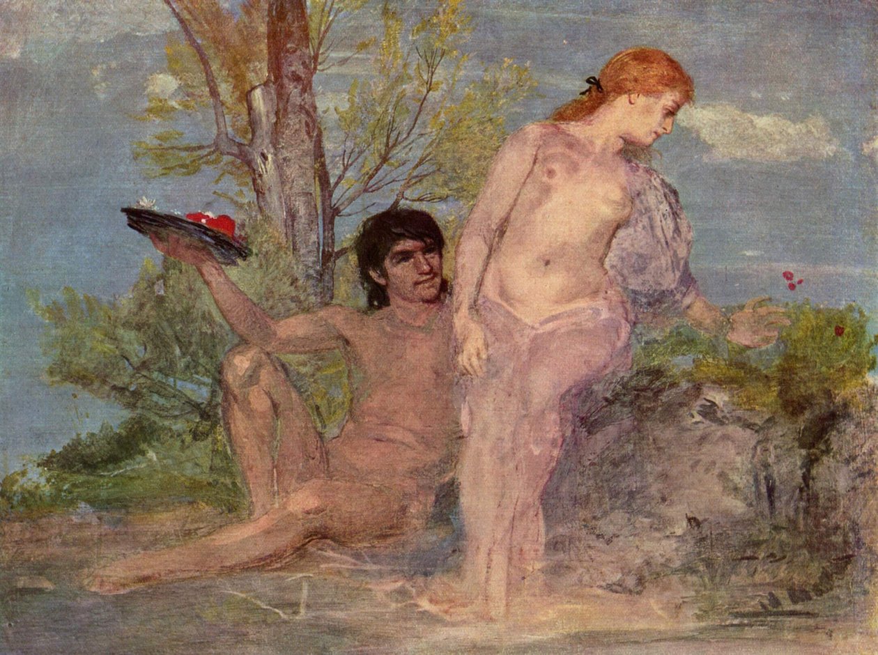Idylla autorstwa Arnold Böcklin