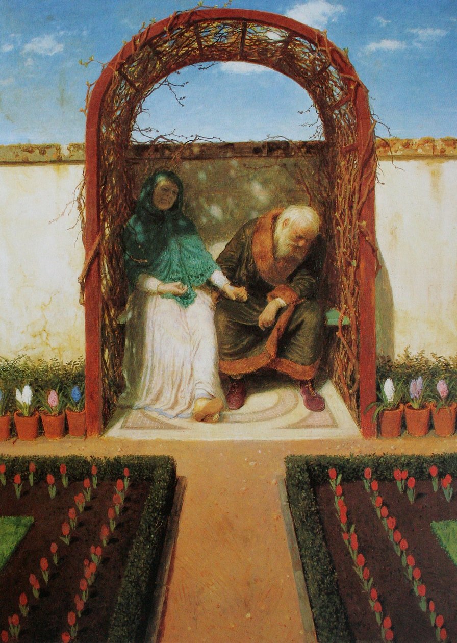 W altanie autorstwa Arnold Böcklin