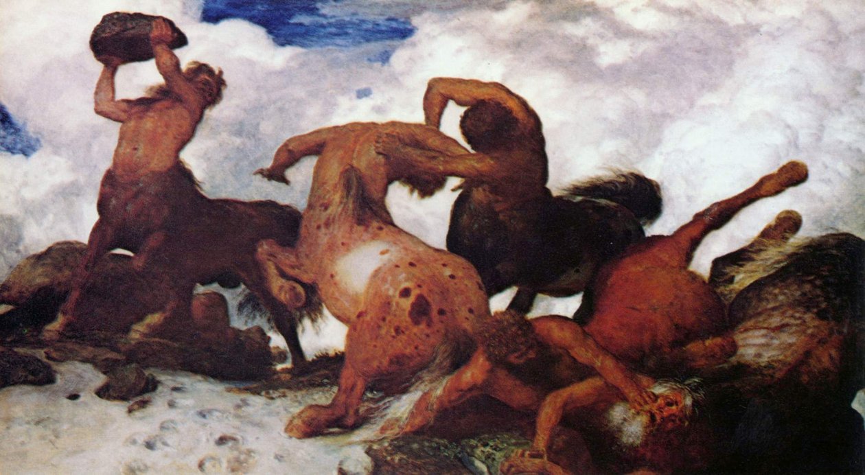Kentaurenkampf autorstwa Arnold Böcklin