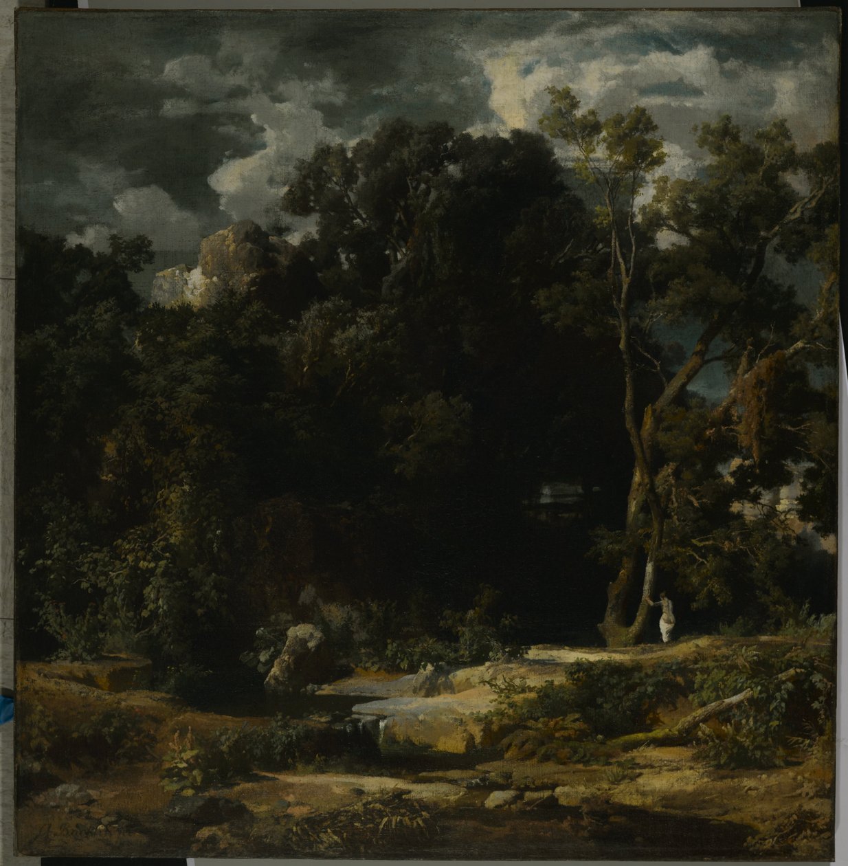 Krajobraz rzymski autorstwa Arnold Böcklin