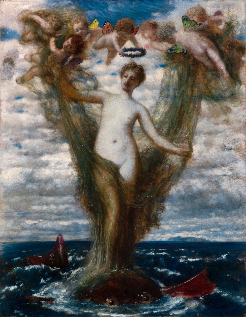 Wenus Anadyomene autorstwa Arnold Böcklin