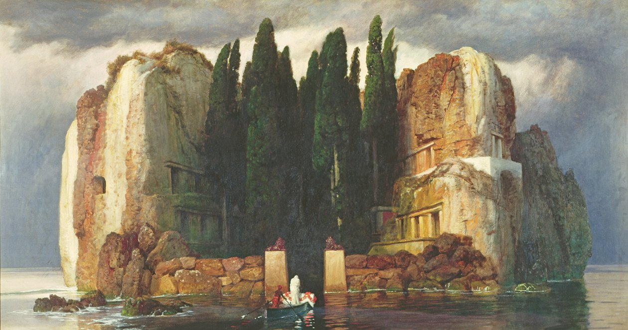 Wyspa Umarłych autorstwa Arnold Böcklin