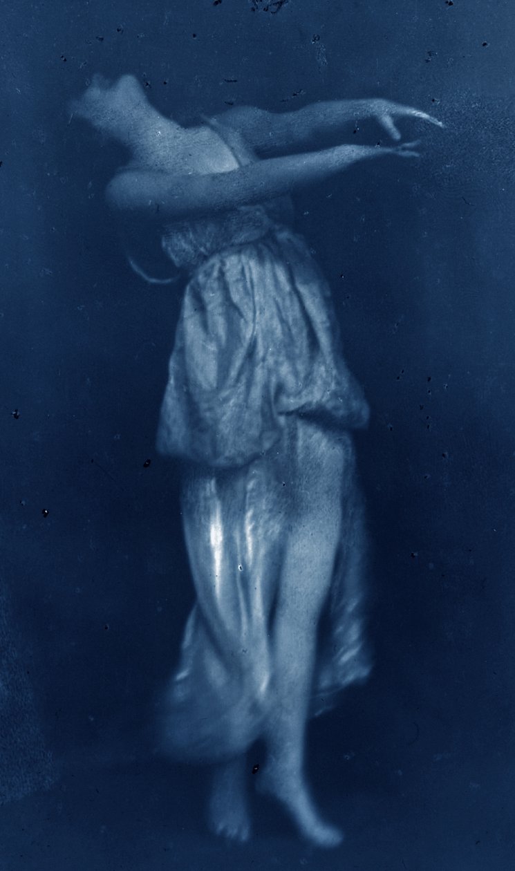 Angela Isadora Duncan, 1920 (fot. bw) autorstwa Arnold Genthe