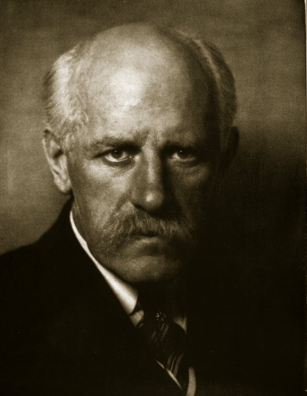 Fridtjof Nansen (zdjęcie w sepii) autorstwa Arnold Genthe
