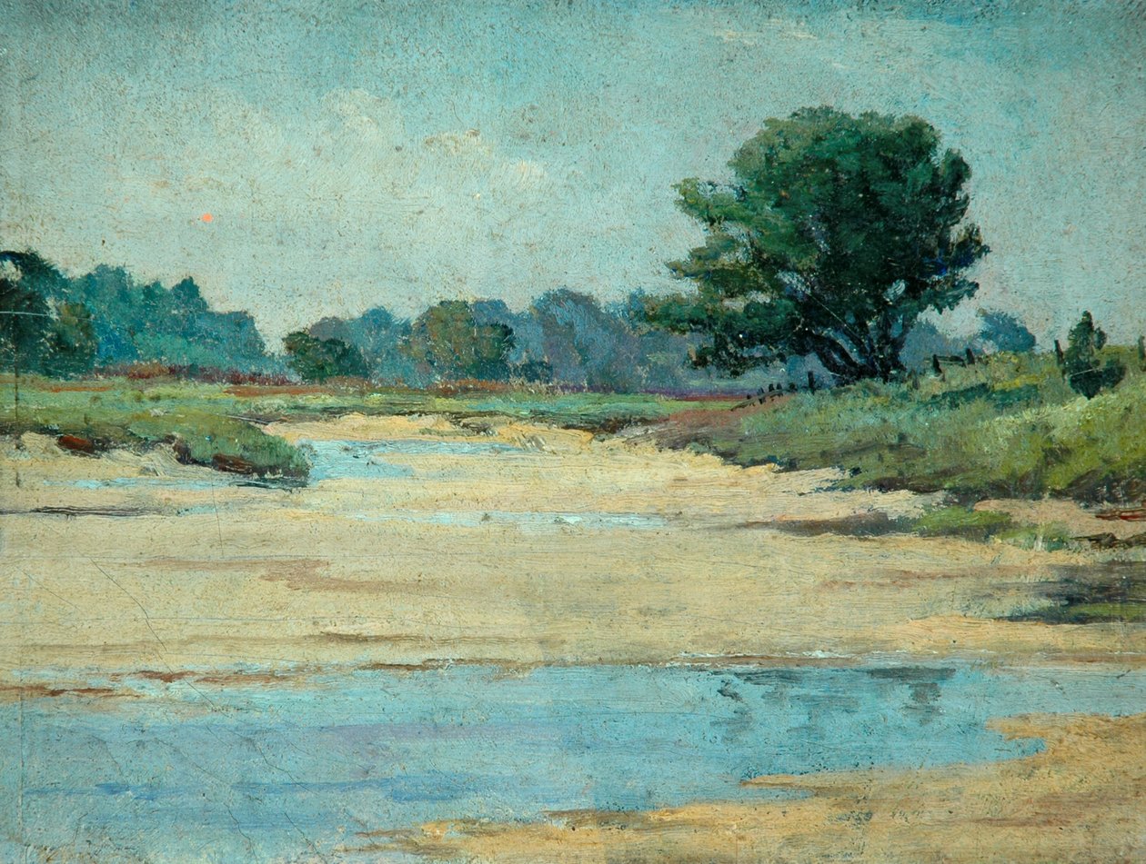 Walberswick (olej na płótnie) autorstwa Arnold Priestman