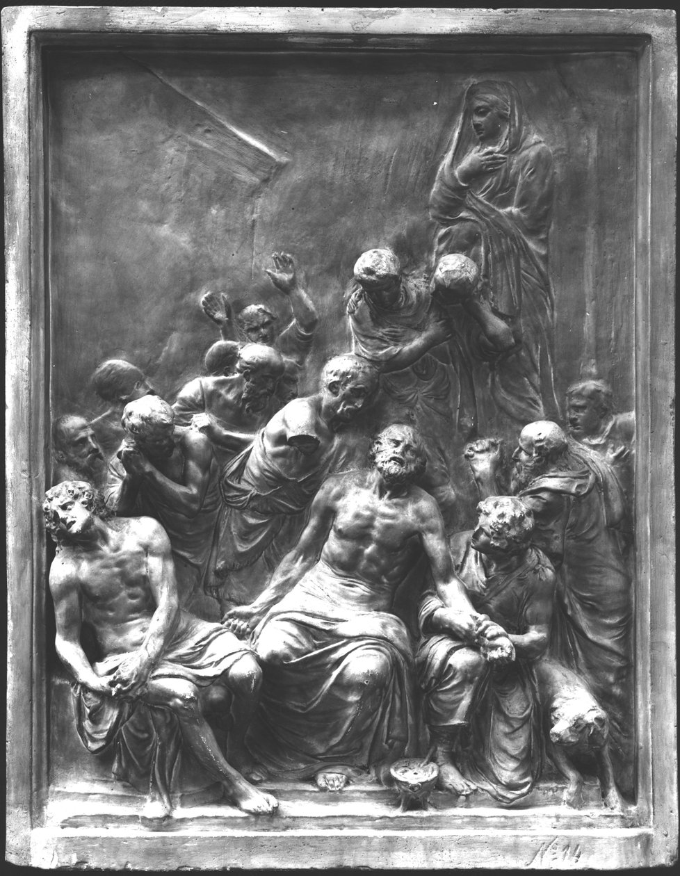 Śmierć Sokratesa (470-399 pne) autorstwa Arnold or Artus the Elder Quellin I