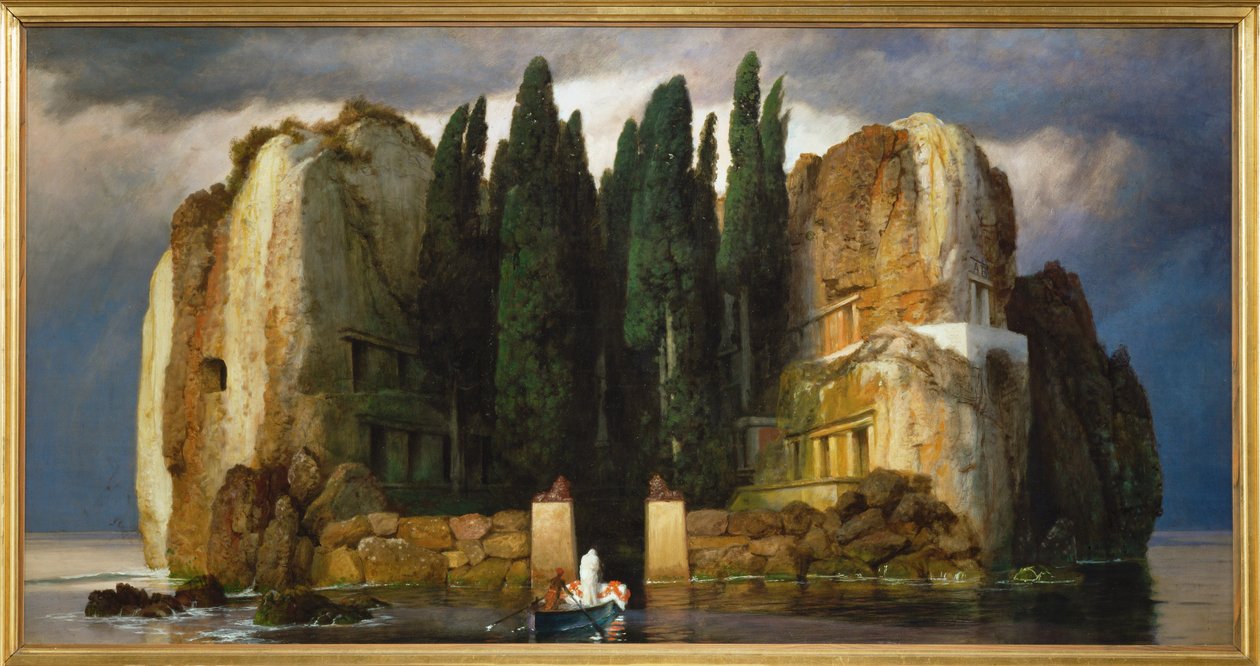 Wyspa umarłych autorstwa Arnold Böcklin