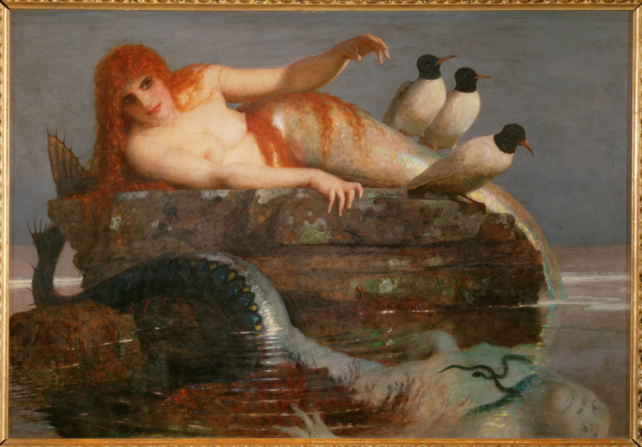 Meeresstille - Cisza morza ... autorstwa Arnold Böcklin