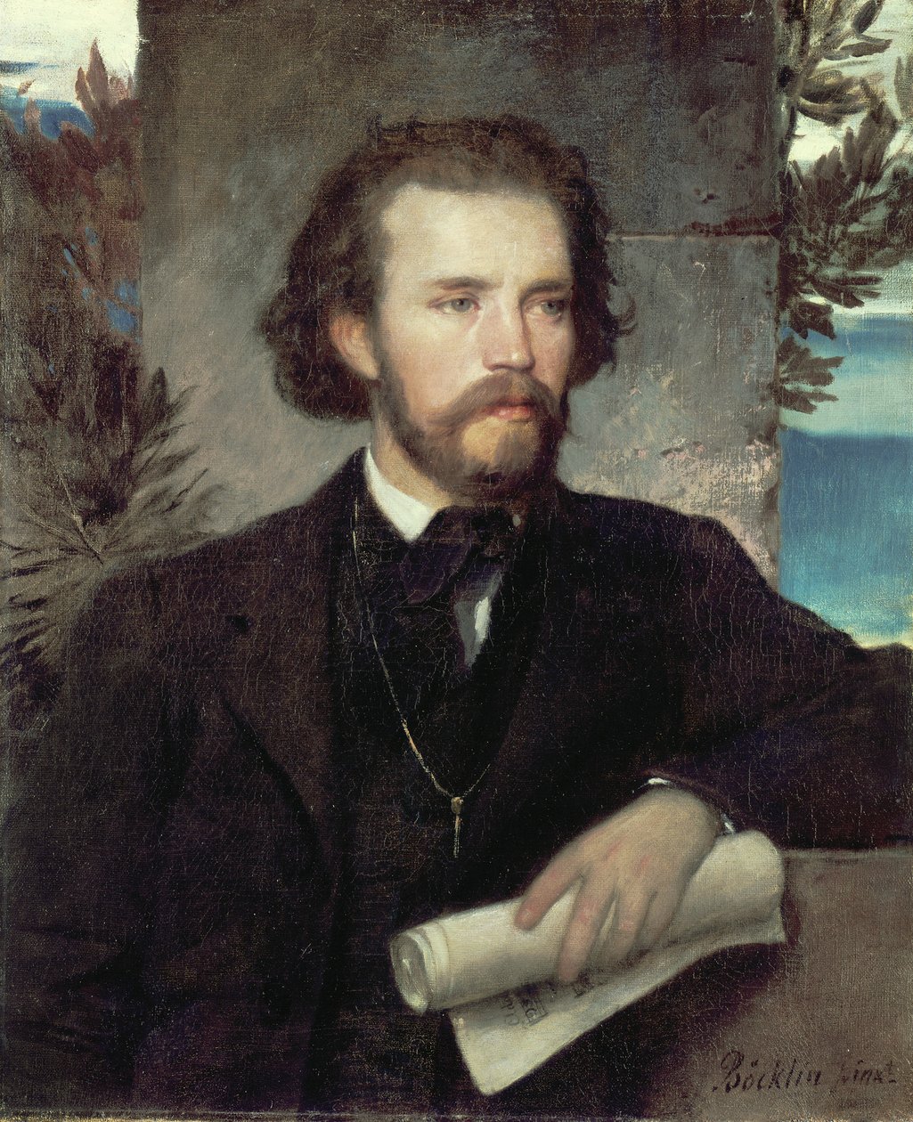Muzyk autorstwa Arnold Böcklin