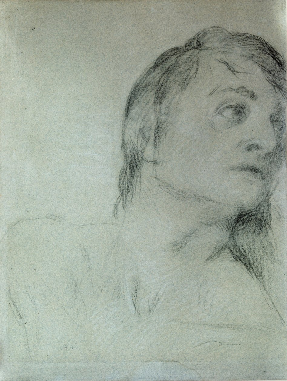 Głowa trytona autorstwa Arnold Böcklin